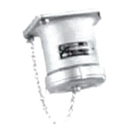 Powertite; Spring Door Receptacle; 60 Amp, 600 Volt AC, 250 Volt DC, 4-Pole, 3-Wire