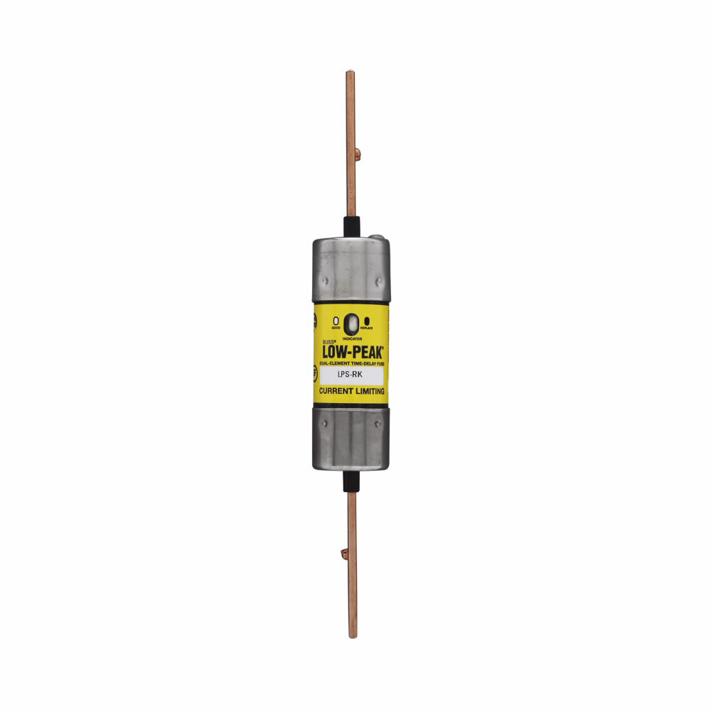 LPS-RK-70SPI Low-Peak Current Limiting Time Delay Fuse, 70 A, 600 V AC/300 V DC, 300/100 kAIC Interrupt, RK1 Class, Cartridge Body