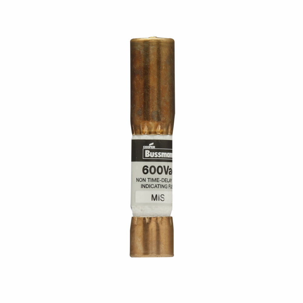 MIS-3 Non-Time Delay Midget Fuse, 3 A, 600 V AC, 200 kA Interrupt