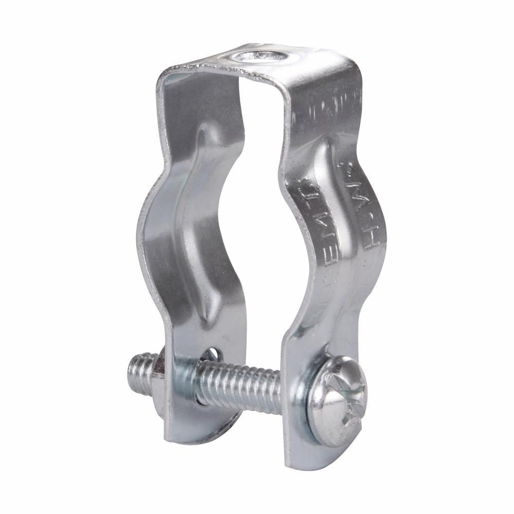 2 1/2 B Conduit Hanger With Bolt, 1-1/4 in Conduit, Steel