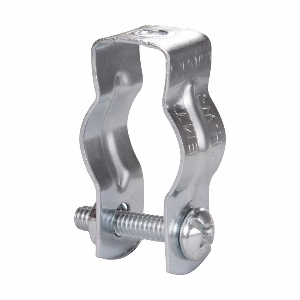 2B Cable and Conduit Hanger With Bolt, 1 in, For Use With Rigid/EMT/IMC Conduit, Steel