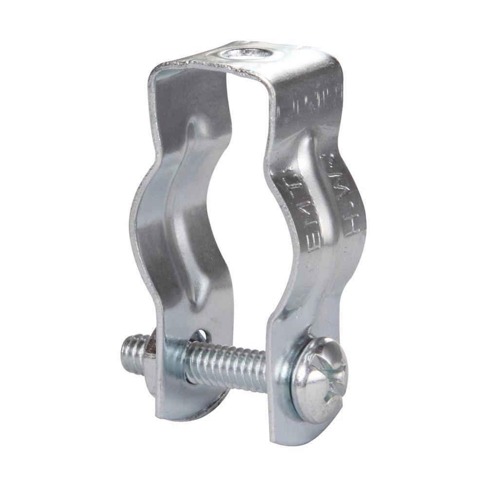 5 B Rigid/EMT/IMC Conduit Hanger with Bolt, 2 inch, Steel