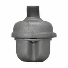 Unilet AHG22104 Flexible Cushion Vaportight Luminaire Hanger, 3/4 in Conduit, 4 to 16 lb Load, Malleable Iron/Feraloy Iron Alloy