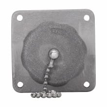AR227 Arktite Circuit Breaking Heavy Duty Watertight Receptacle With Threaded Cap, 600 VAC/250 VDC, 30 A, 2 Poles, 2 Wires, Natural