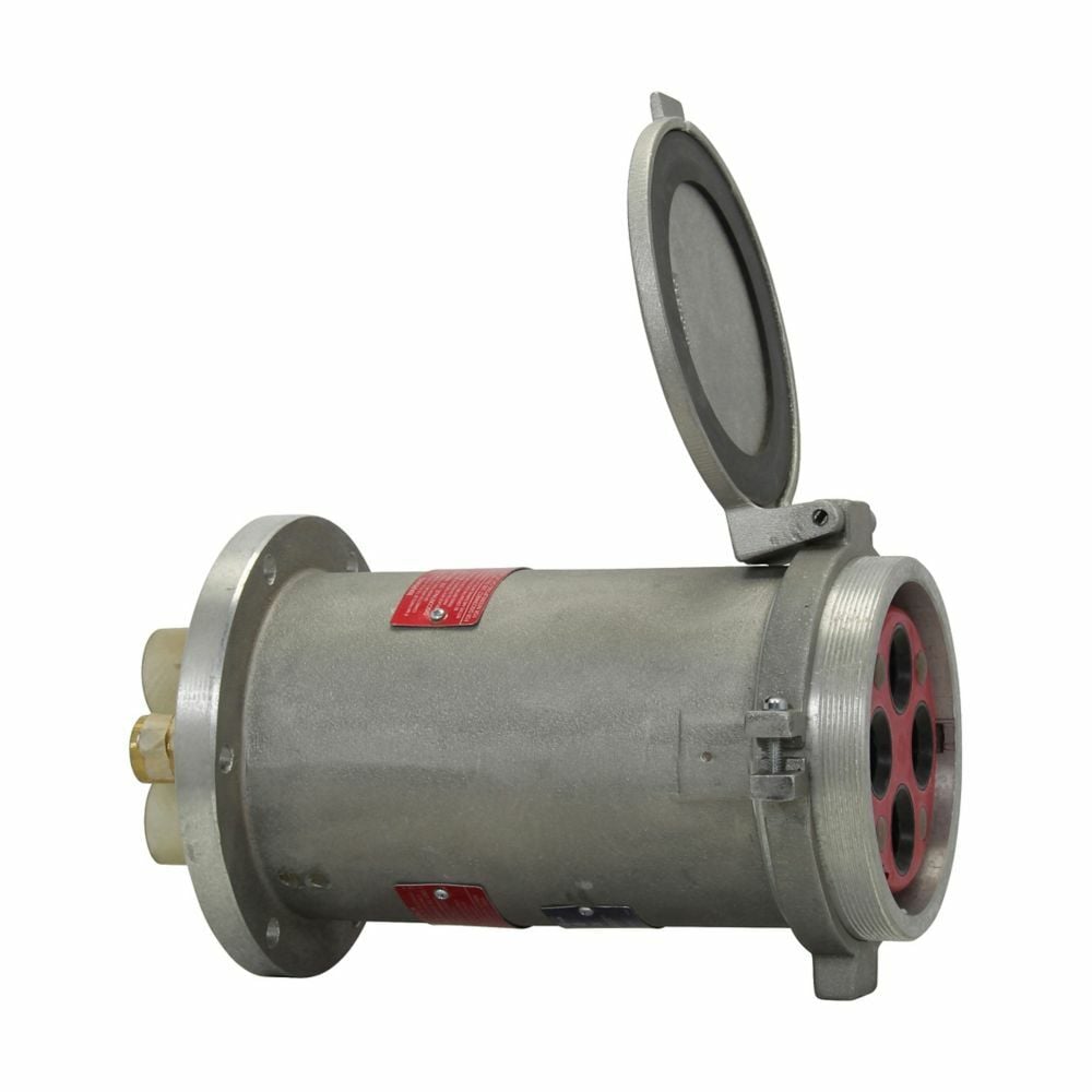 AR40412S22 Arktite Heavy Duty Weatherproof Receptacle Housing, 600/250, 400 A, 4 Poles, 4 Wires, Copper-Free Aluminum