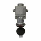 Eaton Crouse-Hinds series Arktite ARE receptacle assembly, 60A, Three-wire, four-pole, 50-400 Hz, Style 2, Copper-free aluminum, Spring door, 1-1/4", 600 Vac/250 Vdc