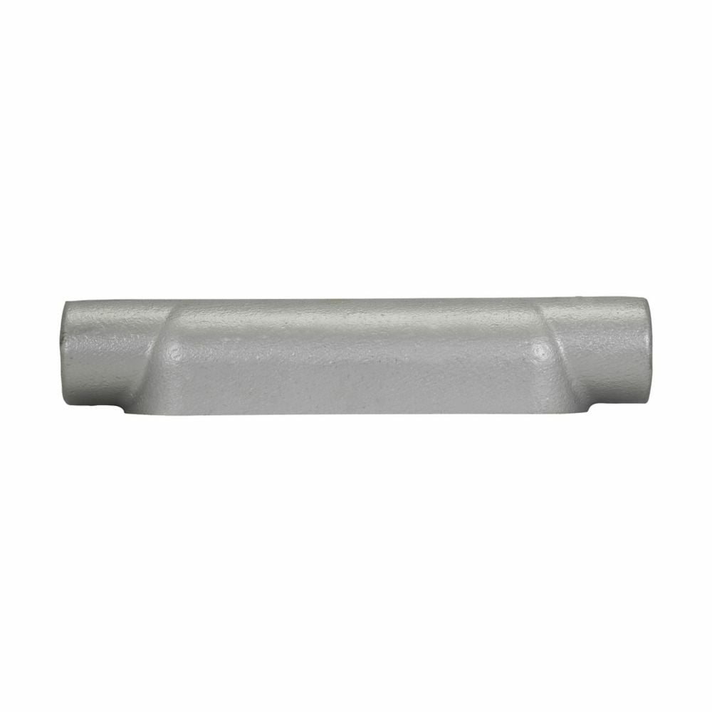 BC8 Condulet Type-C Mogul Conduit Body, 3 in Hub, Feraloy Iron Alloy, Aluminum Acrylic Painted/Electro-Galvanized