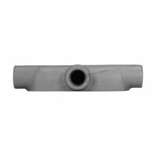 BT10 Condulet Type T Mogul Conduit Body, 4 in Hub, 439 cu-in Capacity, Copper-Free Aluminum