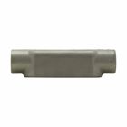 Eaton Crouse-Hinds series Condulet Form 8 conduit outlet body, Feraloy iron alloy, C shape, 1/2"