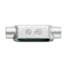 Eaton Crouse-Hinds series Condulet Form 5 conduit outlet body, Malleable iron, C shape, 1/2"