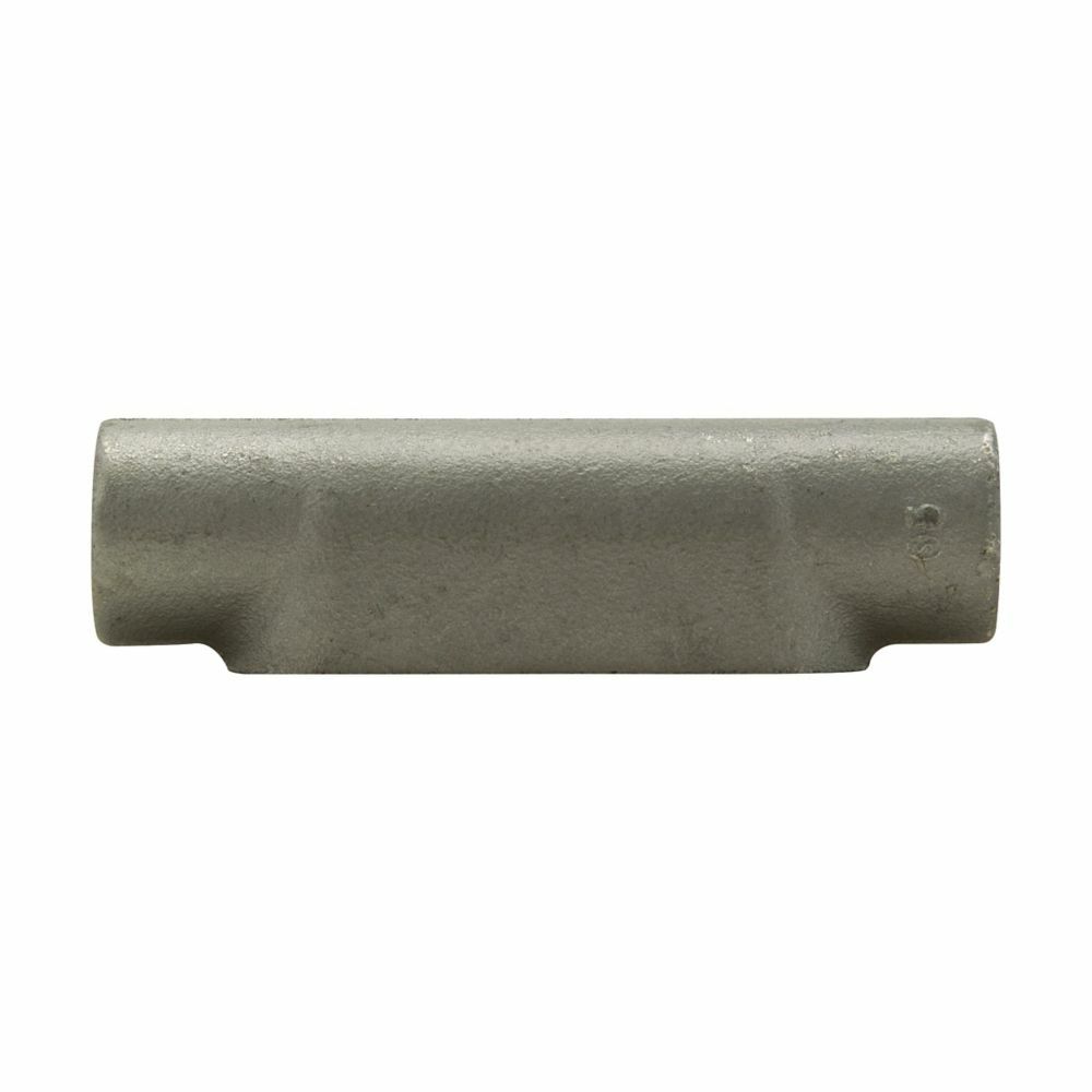 C57 Condulet Type-C Conduit Outlet Body, 1-1/2 in Hub, 7 Form, Feraloy Iron Alloy, Aluminum Acrylic Painted/Electro-Galvanized