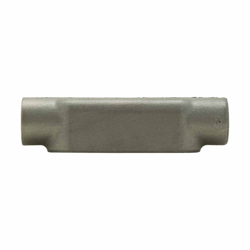 C58 Condulet Type-C Conduit Outlet Body, 1-1/2 in Hub, 8 Form, Feraloy Iron Alloy, Aluminum Acrylic Painted/Electro-Galvanized