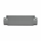 Eaton Crouse-Hinds series Condulet Series 5 conduit outlet body, Rigid/IMC, Copper-free aluminum, C shape, Body, traditional cover and gasket, 3"