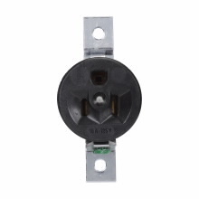 CC71 Grounding Weatherproof Replacement Receptacle, 125 VAC, 20 A, 3 Poles, 2 Wires