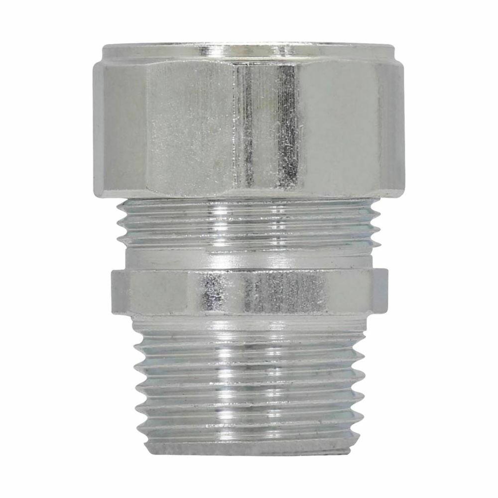 CG100 560 CG Series Color Coded Straight Cord Grip Connector, 1 in Trade, 0.45 to 0.56 in Cable Openings, Steel, Electro-Galvanized