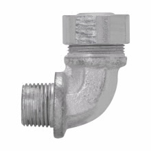 CG5090 560 CG Series 90 deg Color Coded Cord Grip Connector, 1/2 in Trade, 0.45 to 0.56 in Cable Openings, Steel, Electro-Galvanized