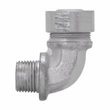 CG7590 750 CG Series 90 deg Color Coded Cord Grip Connector, 3/4 in Trade, 0.65 to 0.75 in Cable Openings, Steel, Electro-Galvanized