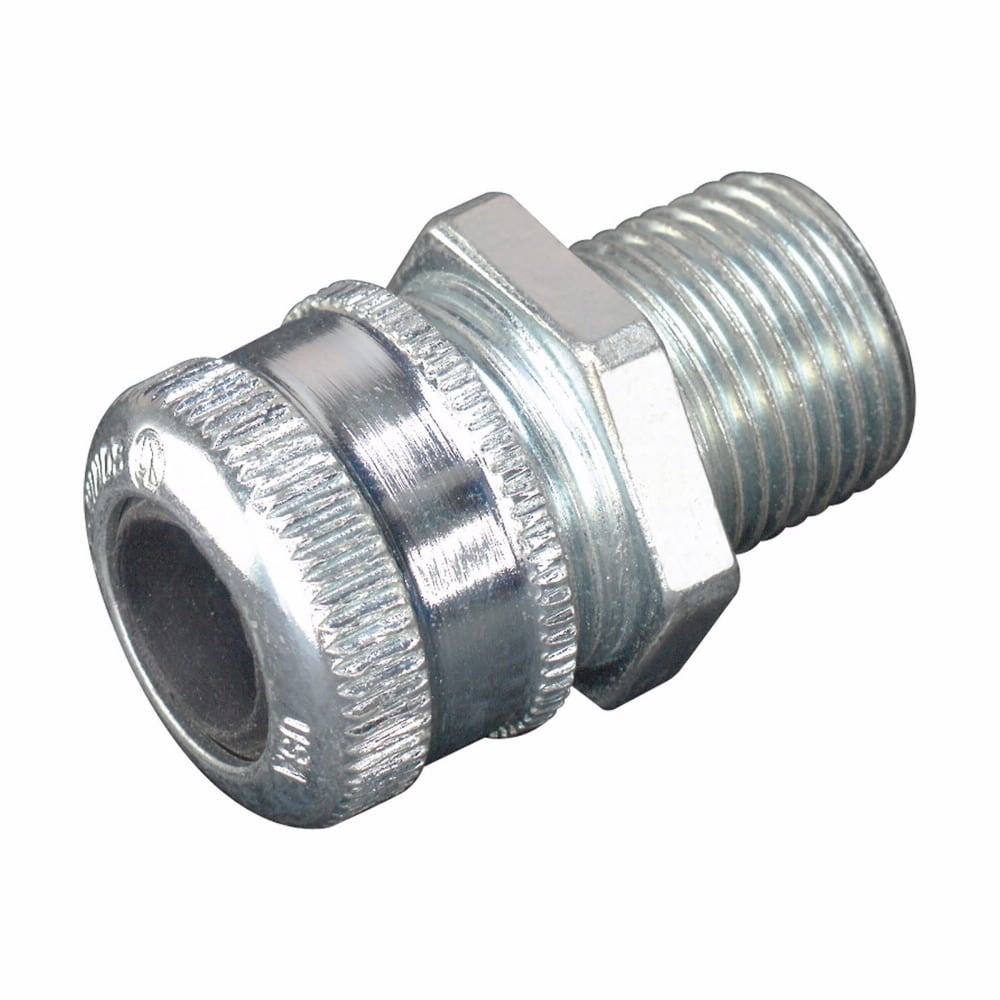 CGB397 SA Form C Cable Gland Cord Connector, 1 in Trade, 3/4 to 7/8 in Cable Openings, Aluminum