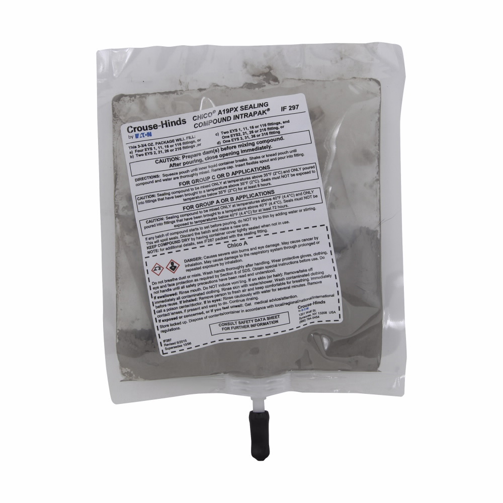 CHICO A39 PX Intrapak Sealing Compound, 11 cubic inch, 5 pouches per carton