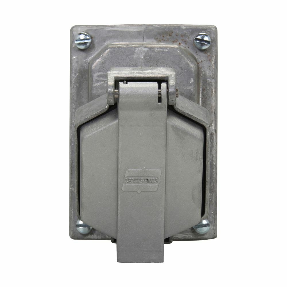 CPS732R Arktite Delayed Action Explosionproof Circuit Breaking Receptacle, 125 to 250 VAC, 7 A, 20 A, 4 Poles, 3 Wires