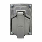 Eaton Crouse-Hinds series Arktite CPS receptacle, 7A/30A, Three-wire, four-pole, Brass contacts, 60 Hz, Style 2, 1 HP/3 HP, Copper-free aluminum, Factory sealed, Delayed action circuit breaking, 125-250 Vac/480 Vac