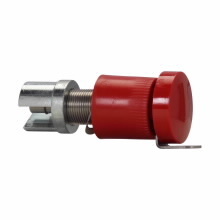 DEV12S769 FlexStation 1-Button Standard Pushbutton Front Operator, Red
