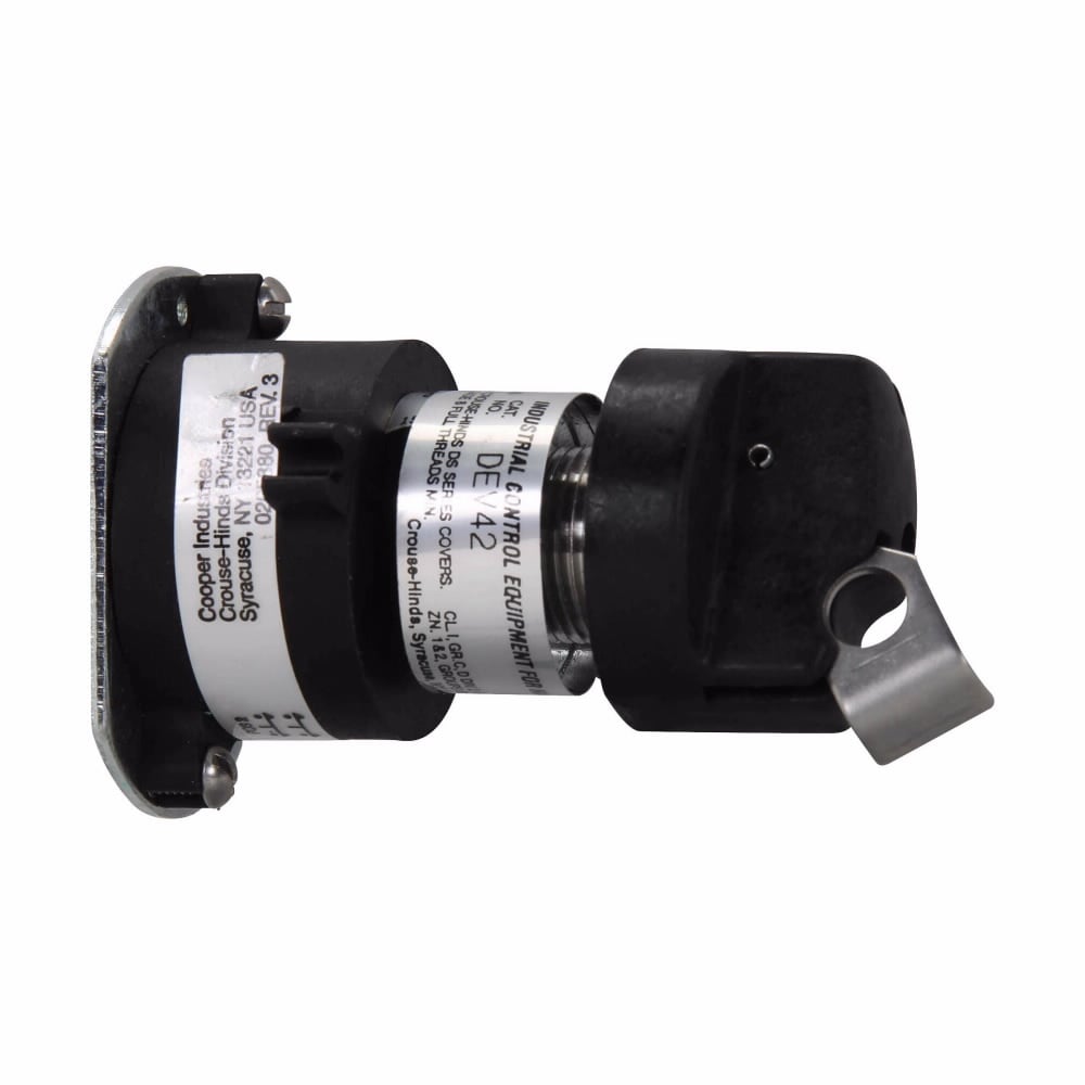 DEV42 FlexStation Selector Switch With Standard Lockout, 1NO-2NC Contact