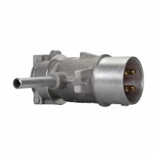 DP20468 Arktite Dust-Ignitionproof Explosionproof Raintight Plug Connector With Cable Grip, 600 VAC/250 VDC, 200 A, 4 Poles, 3 Wires