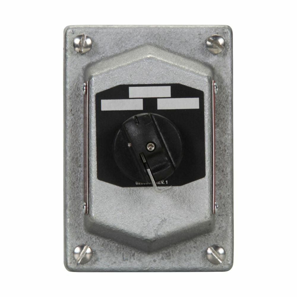 DSD923 SA 2-Position Factory Sealed Heavy Duty Selector Switch Cover and Sub-Assembly Device, 600 VAC, 10 A, 2NO-2NC Contact, 3/7B/7C/7D/9E/9F/9G NEMA Rating