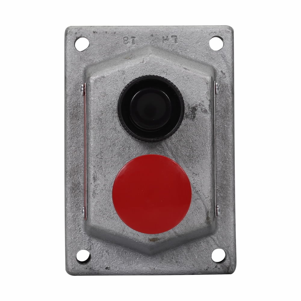 DSD970 1-Gang Factory Sealed Heavy Duty Pushbutton Cover and Sub-Assembly Device, 600, 10, DPDT Contact, 3/5/12/7B/C/D/9E/9F/9G NEMA Rating