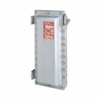 Eaton Crouse-Hinds series EBM disconnect switch enclosure, Without switch, Copper-free aluminum, Size B enclosure