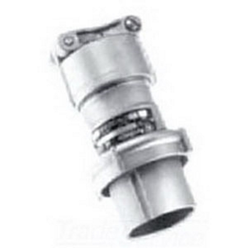 Style-2 Grounding 4-Pole Clamping Ring Plug, 30 A, 3-Wire, Copper-Free Aluminum
