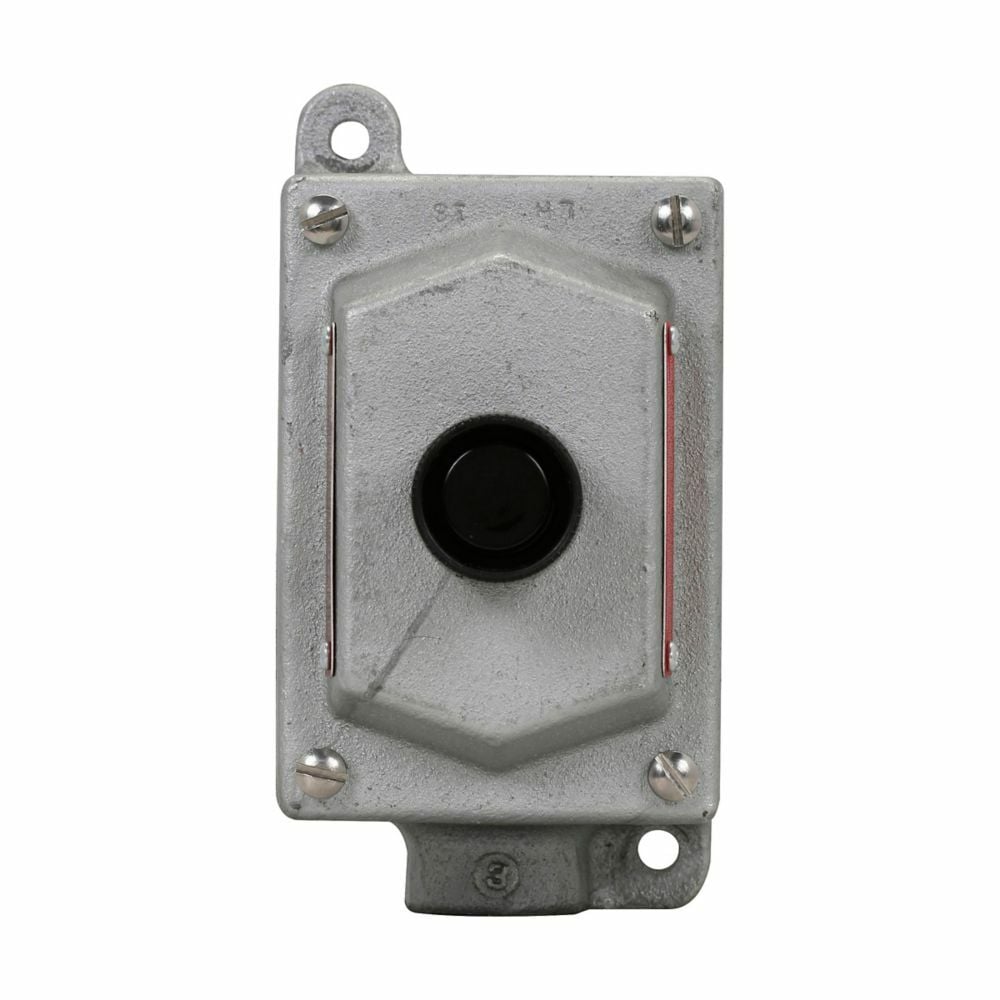 EDS1184 FlexStation 1-Gang Combination Dead End Factory Sealed Heavy Duty Pushbutton Control Station, 600 VAC, 3/7B/7C/7D/9E/9F/9G NEMA Rating