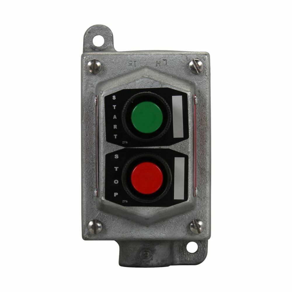 EDS2190 FlexStation 1-Gang Heavy Duty Dead End Pushbutton Control Station, 600 VAC, 3/7B/7C/7D/9E/9F/9G NEMA Rating