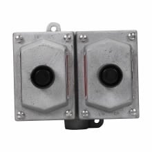 EDS2284 FlexStation 2-Gang Dead End Factory Sealed Heavy Duty Pushbutton Control Station, 600 VAC, 3/7B/7C/7D/9E/9F/9G NEMA Rating
