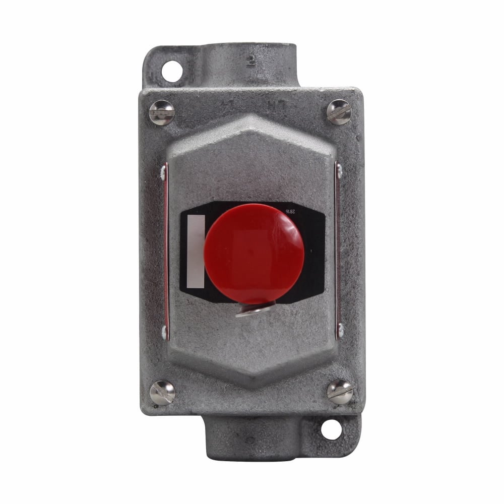 EDSC2184 S769 EM-SP Pushbutton Control Station, 600 VAC, 3/7B/7C/7D/9E/9F/9G NEMA Rating