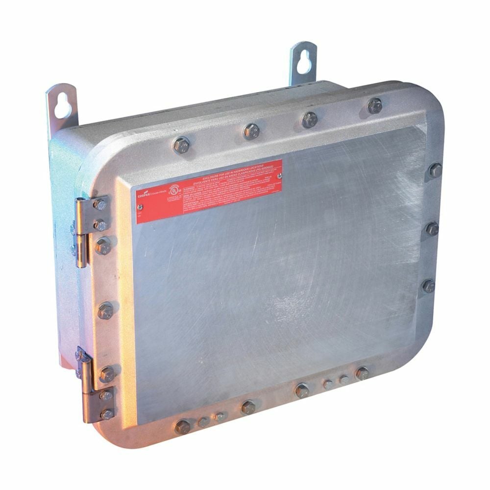 EJB101008 SA Style D Conduit Junction Box, 10 in x 10 in x 8 in, For Use With Rigid Conduit, Copper-Free Aluminum
