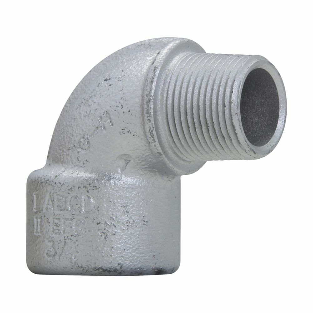 EL396 SA EL Series Female x Male Conduit Elbow, 1 in Trade, 90 deg, Copper-Free Aluminum