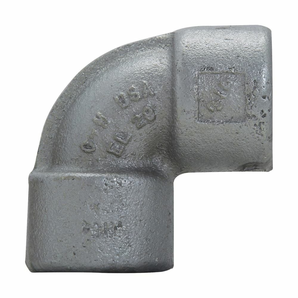 EL49 SA EL Series Female Conduit Elbow, 1-1/4 in Trade, 90 deg, Copper-Free Aluminum