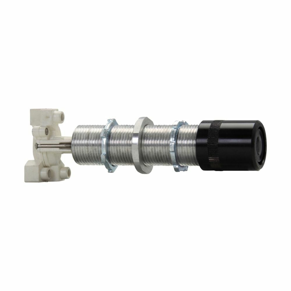 EMPS019 Short Non-Illuminated Pushbutton Operator, 5.13 in L x 2.06 in W x 2.06 in H, 1NO Contact, 1 Contacts