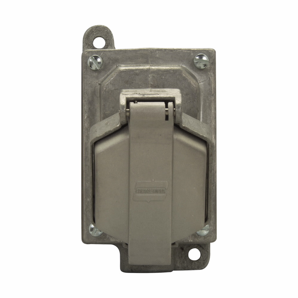 ENR11201 Ark-Gard ENR Value 1-Gang Dead End Dust-Ignitionproof Explosionproof Interlocked Raintight Receptacle Assembly, 125 VAC, 20 A