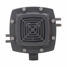 ETH2313 Dust-Ignitionproof Explosionproof Grill Horn Signal, 115 VAC, 0.13 A, 100 dB Sound, Surface Mount, Natural, CSA C22.2 No.30/UL 464/UL 1203