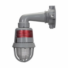 EVIBX2301 Explosionproof Factory Sealed Luminaire With Guard, PS25 Lamp, 120 VAC, Corro-Free Epoxy Powder Coated Housing