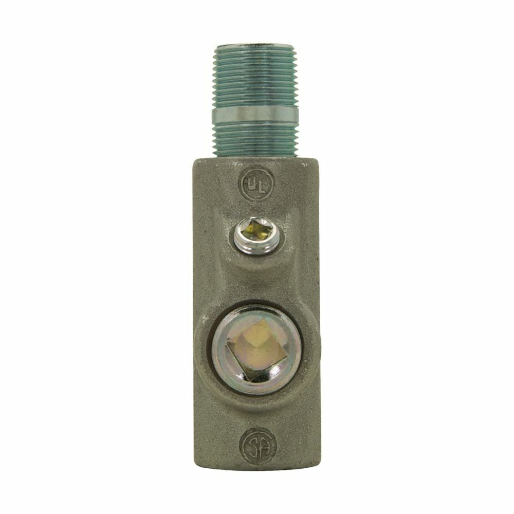 EYS116 SA Conduit Sealing Fitting, 1/2 in MNPT x 1/2 in FNPT, For Use With Conduit System, Copper-Free Aluminum
