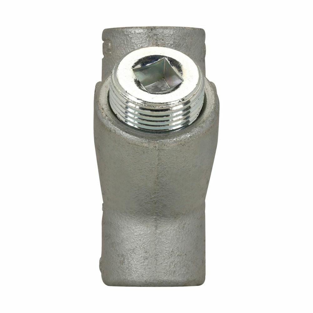 EYS3SA Condulet Dust-Ignitionproof Explosionproof Conduit Sealing Fitting, 1 in FNPT, For Use With Vertical Position Conduit System, Copper-Free Aluminum, Natural