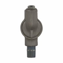 EZS56 Conduit Sealing Fitting, 1-1/2 in MNPT x 1/2 in FNPT, For Use With Universal Position, Ductile Iron/Feraloy Iron Alloy, Aluminum Acrylic Painted/Electro-Galvanized