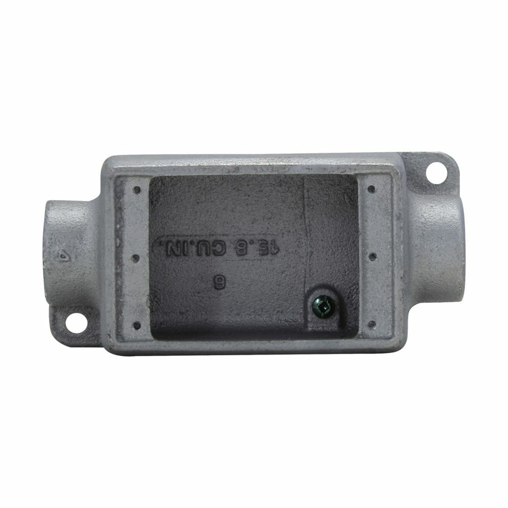 FDC2SA Condulet Deep Device Box, 3/4 in Trade, 1 Gang, Sand Copper-Free Aluminum, Natural