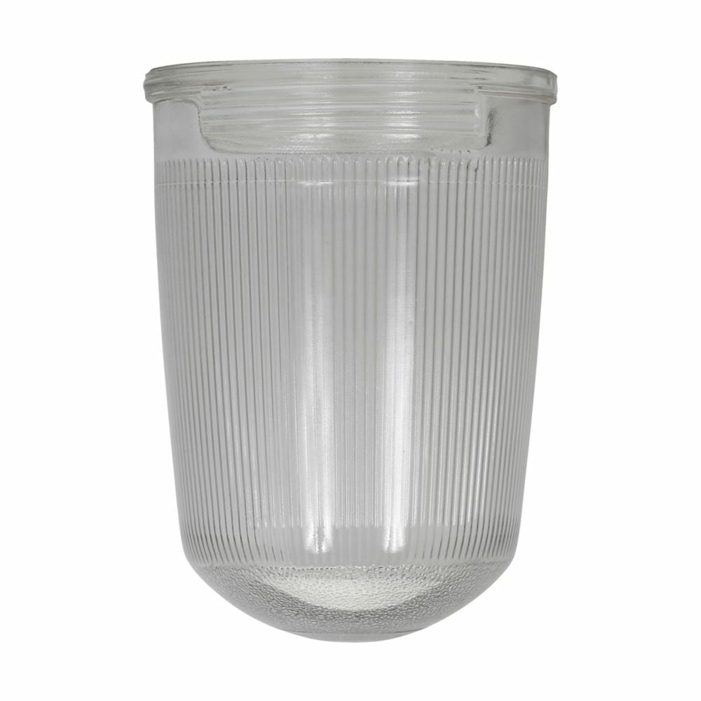 G24 Heat/Impact Resistant Globe, Cylindrical/Round Shape, 50 to 175 W Lamp, For Use With VMV Series Luminaires and Champ HID Luminaires, Glass