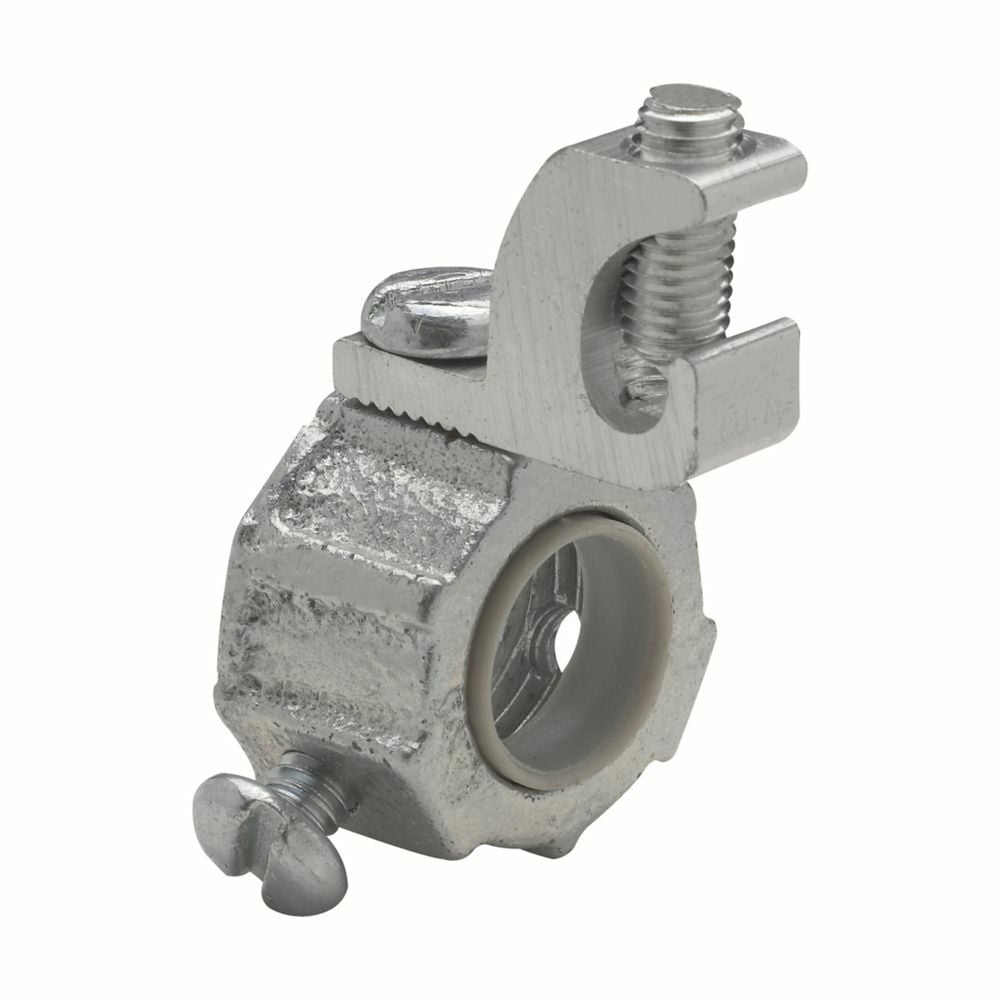 GLL8 30 Lazy-Lug Ground Bushing, 3 in Trade, 3/0 AWG Wire Min, 6 AWG Wire Max, Malleable Iron