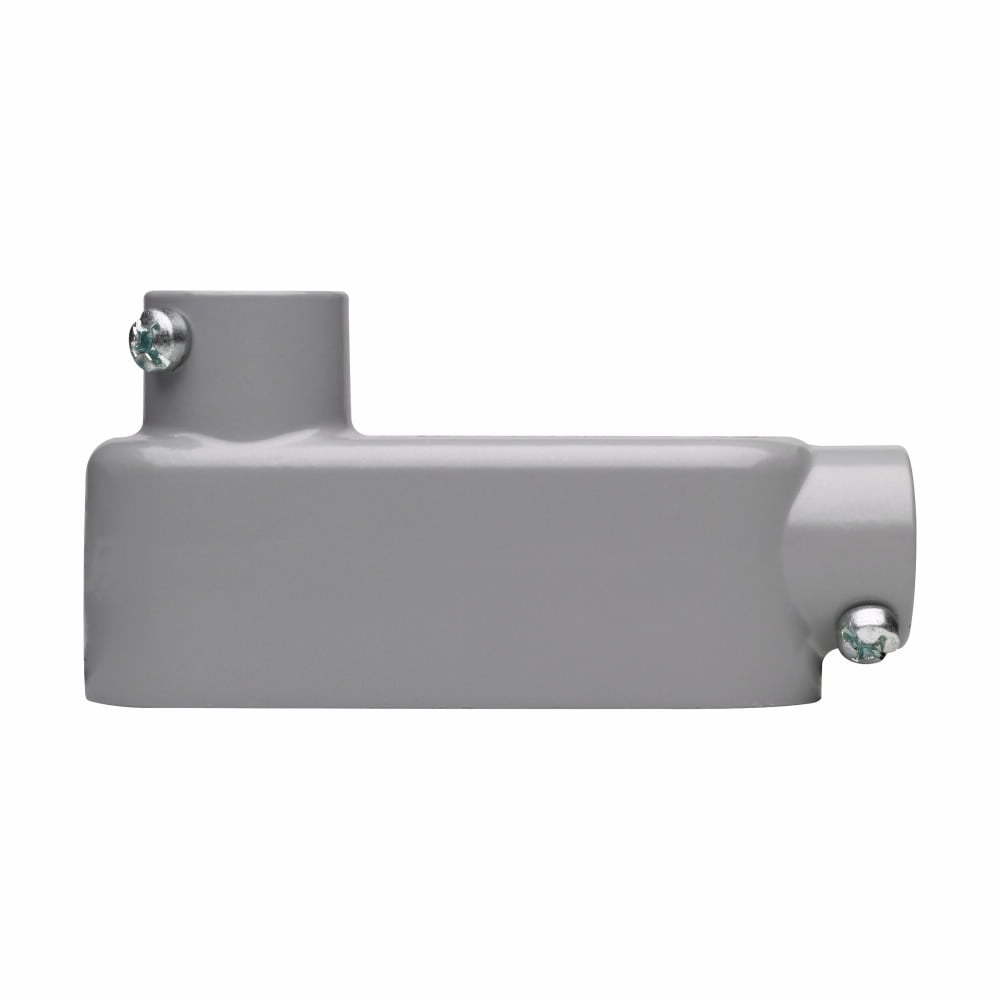 LB105CGN Condulet SnapPack Type LB Conduit Outlet Body With Cover and Neoprene Gasket, 4 in Hub, 5 Form, 308 cu-in Capacity, Die Cast Copper-Free Aluminum, Epoxy Powder Coated